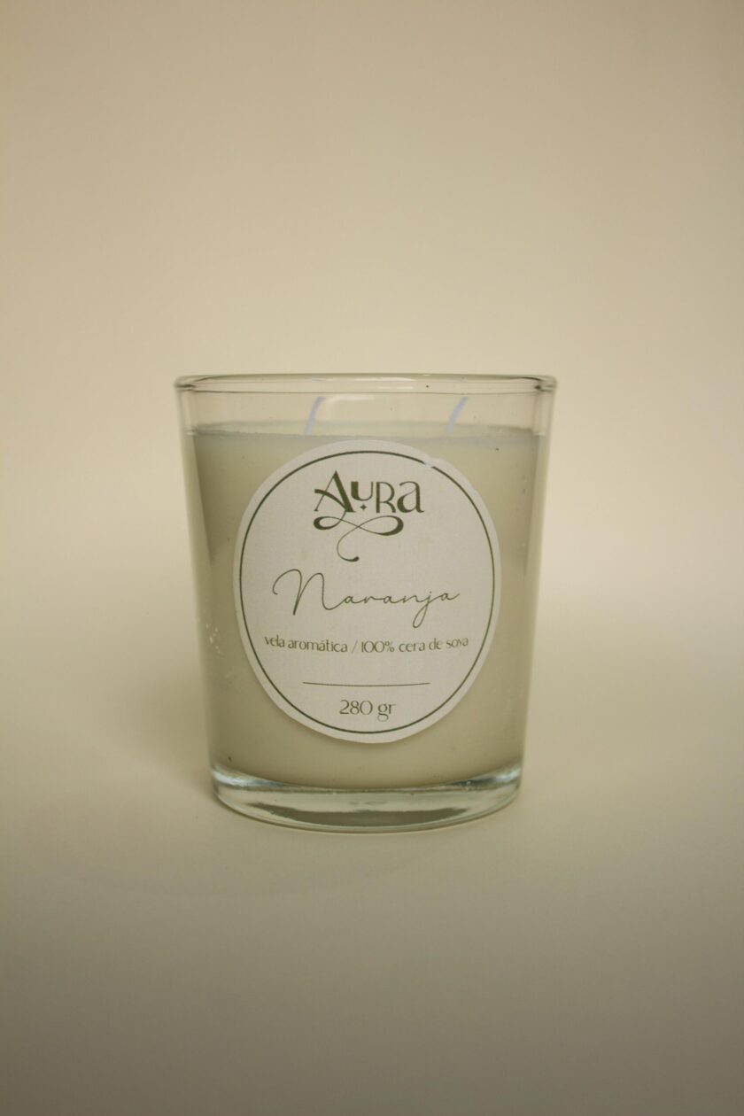 Vela Aura Aroma Naranja