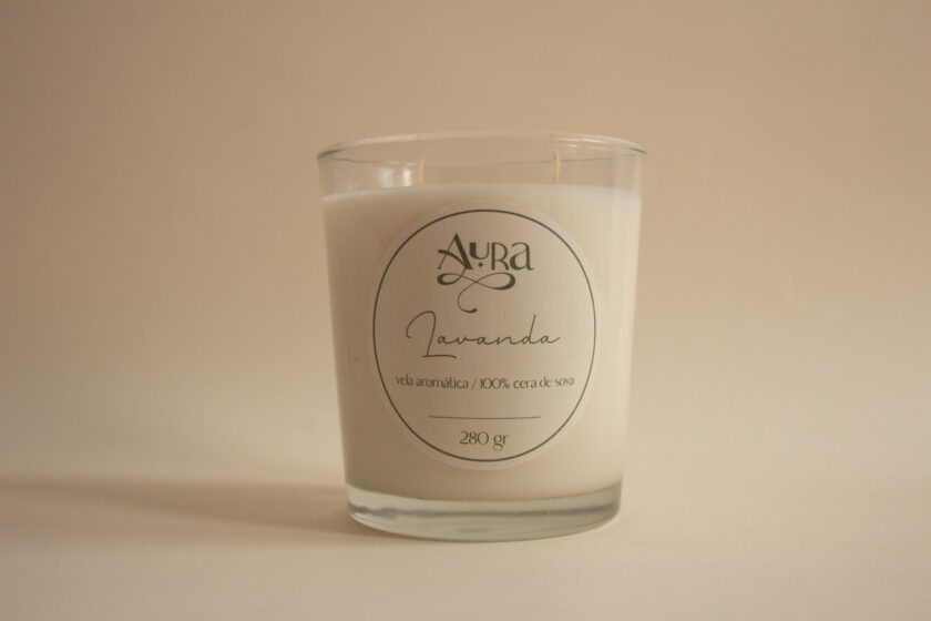 Vela Aura Aroma Lavanda