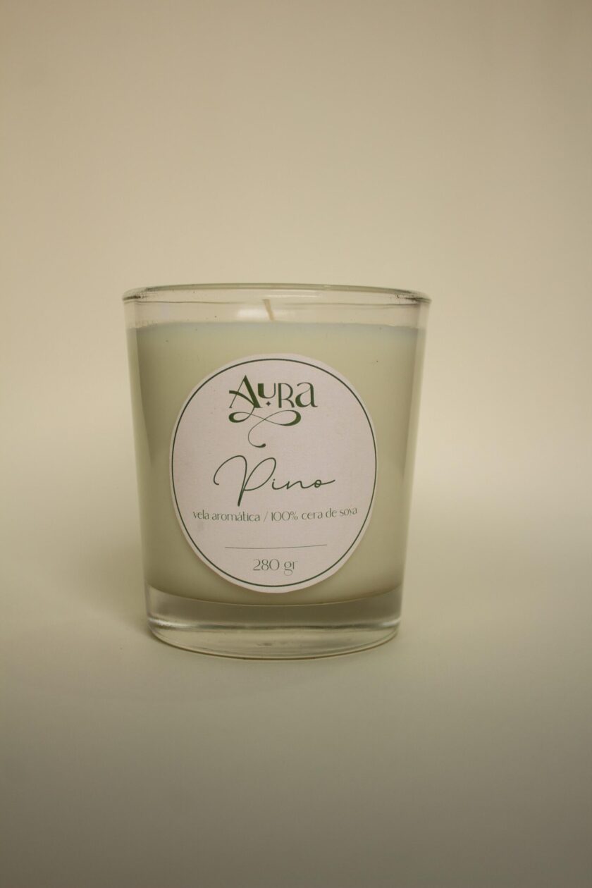 Vela Aura Aroma Pino